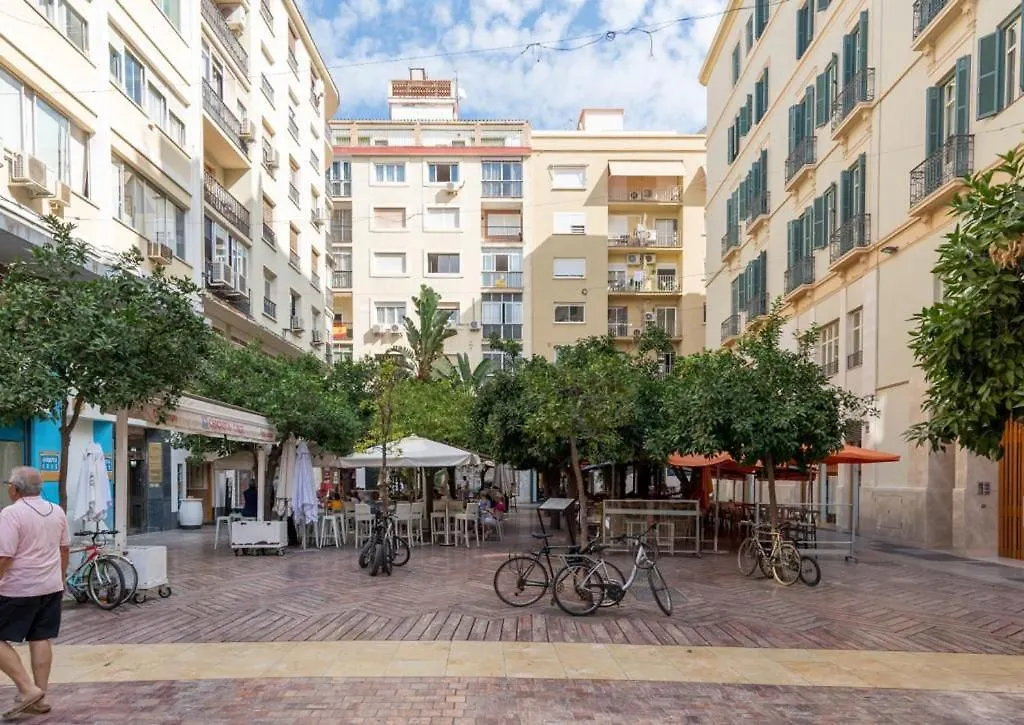 דירה מאלגה Calle Larios Parking Gratis F4 Historic Center ספרד